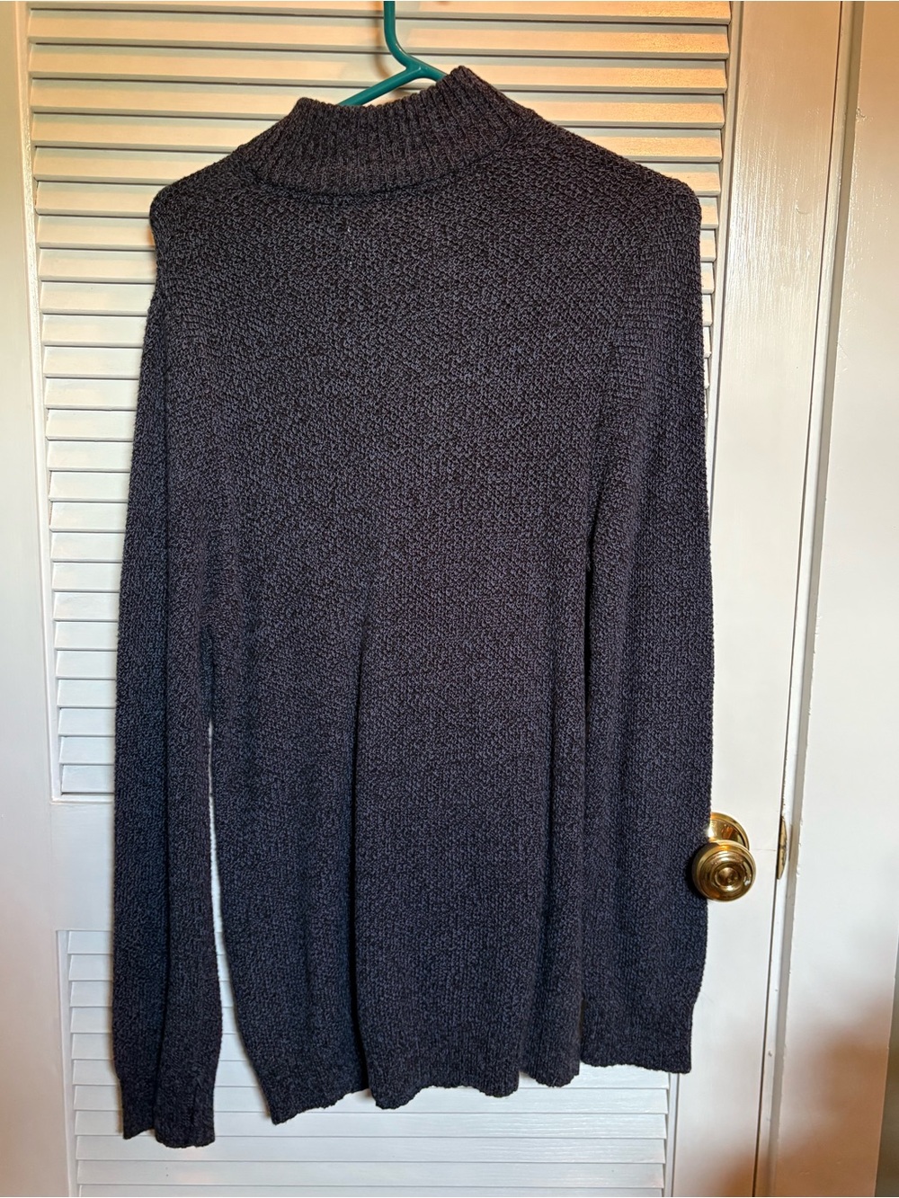 Flag & Anthem Marled Navy Blue Sweater — Men’s Medium - Picture 3 of 6